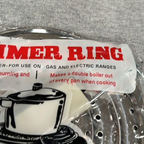 8” Simmer Ring Heat Diffuser For Use On Gas And Electric Ranges Set of 2. New - Picture 4 of 6